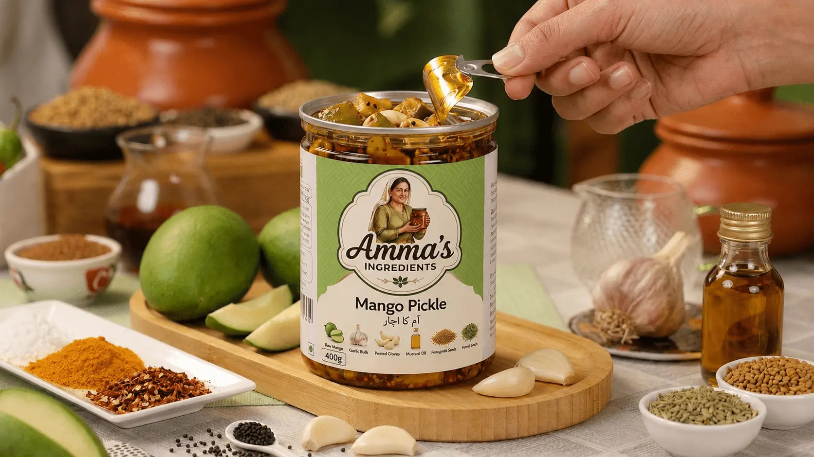 Aam ka Achar (Mango Pickle) - Buy Online in Pakistan