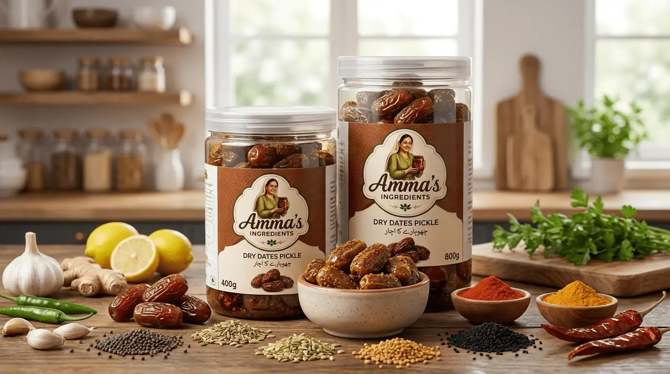 Shuwara (Sun-Dried Dates) Pickle – photo 3