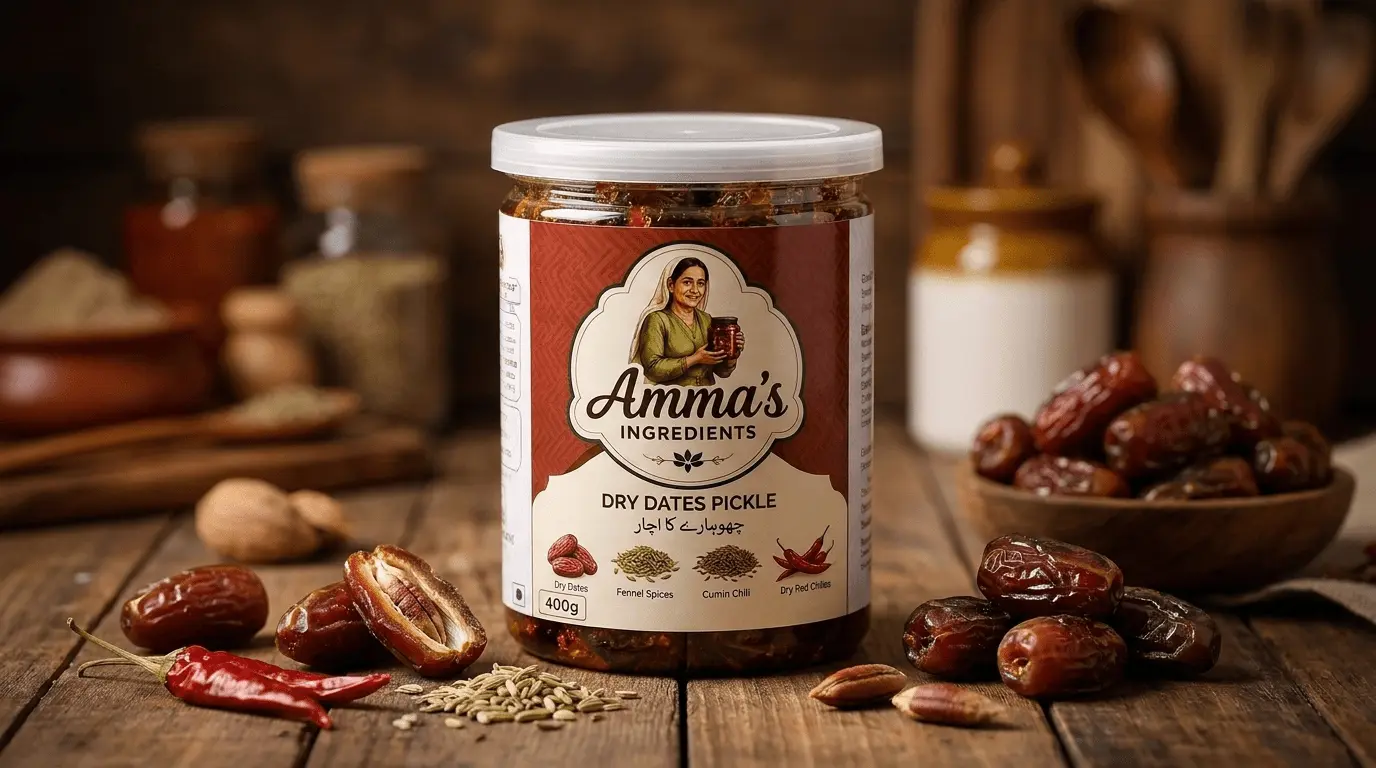 Shuwara (Sun-Dried Dates) Pickle - Buy Online in Pakistan