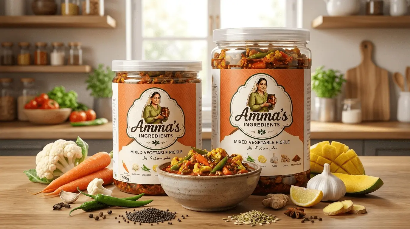 Mix Sabzi Achar (Mixed Vegetable Pickle) – photo 4