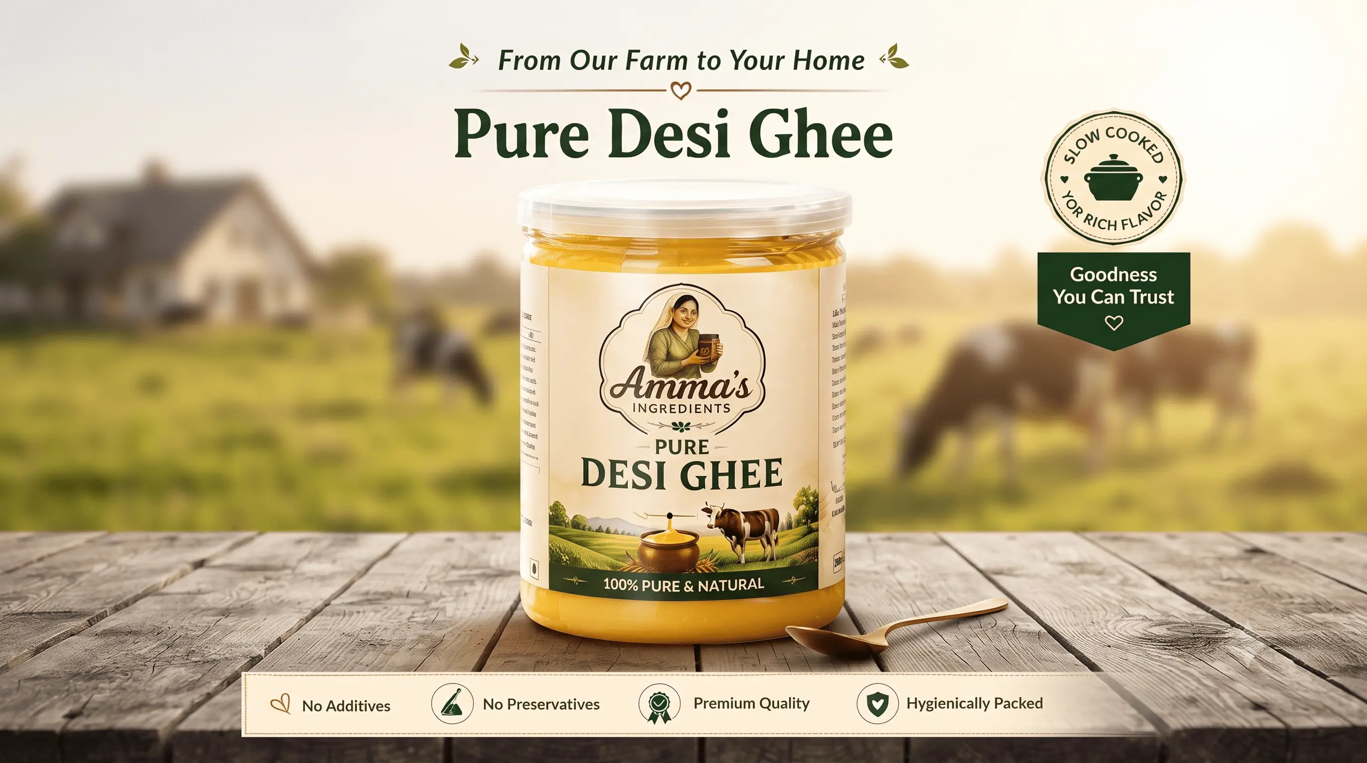Pure Traditional Desi Ghee - Buy Online in Pakistan