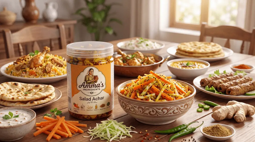 Salad Achar (Vegetables Salad Pickle) - Buy Online in Pakistan